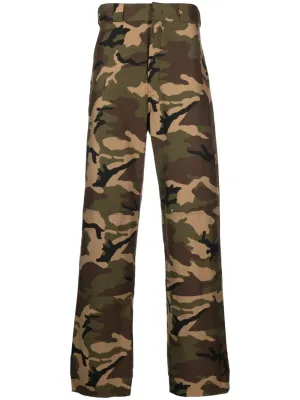 Palm Angels Trousers Green