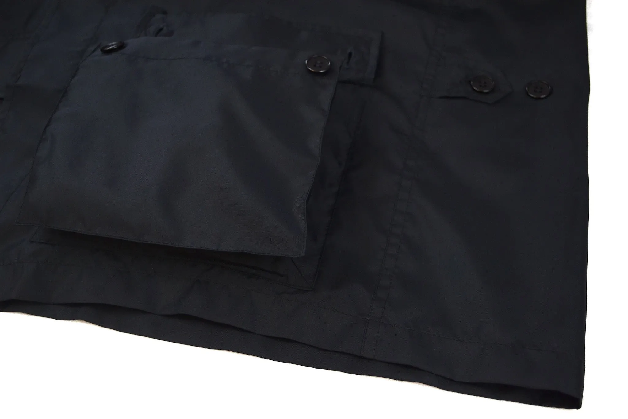 1997 Fine Nylon Worker Jacket with Cargo Pockets