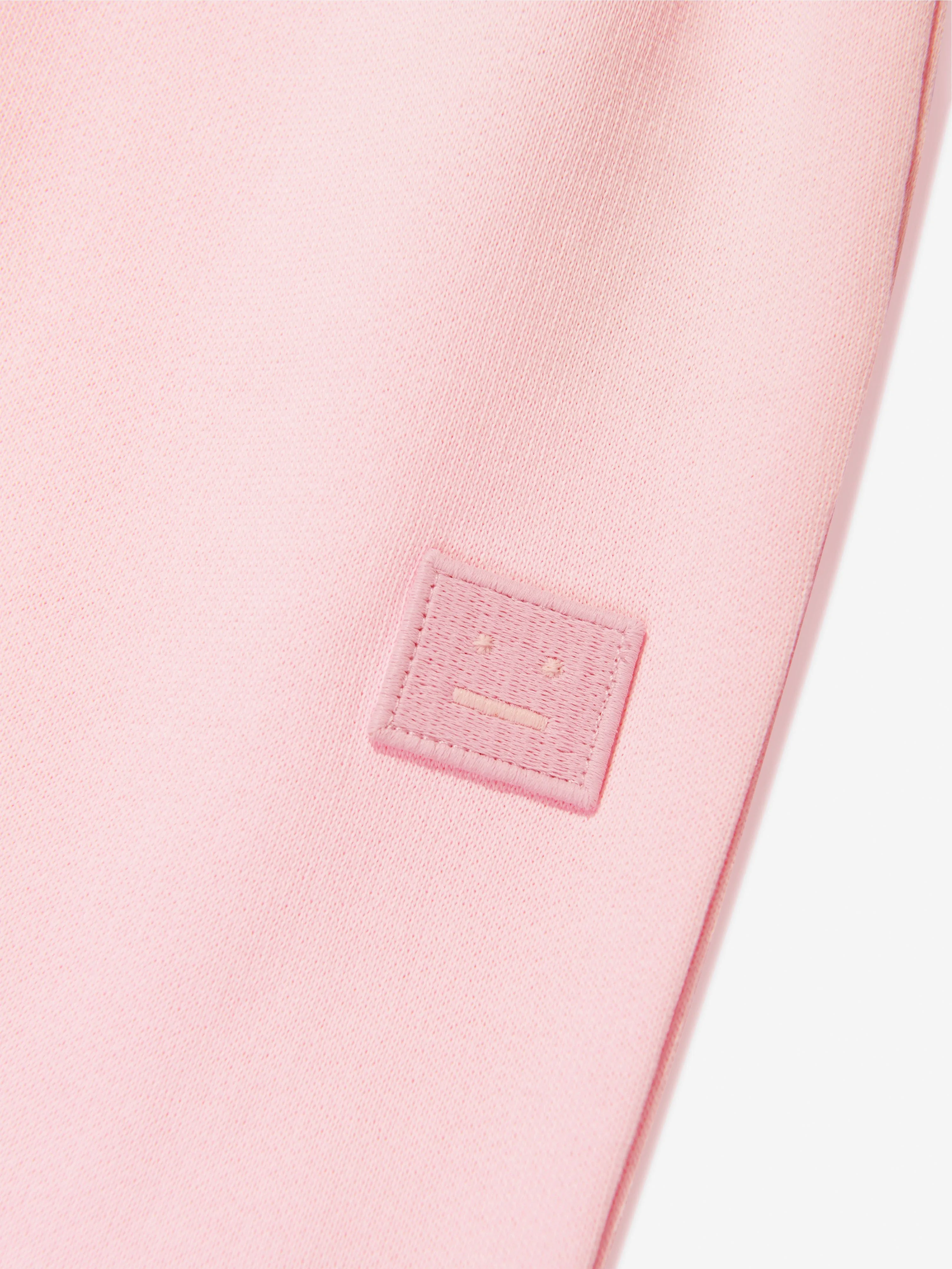 Acne Studios Kids Logo Joggers in Pink