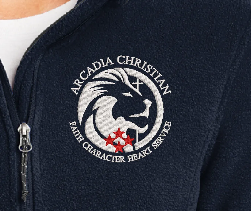 ACS Lions - Ladies Fleece Jacket - Full Zip