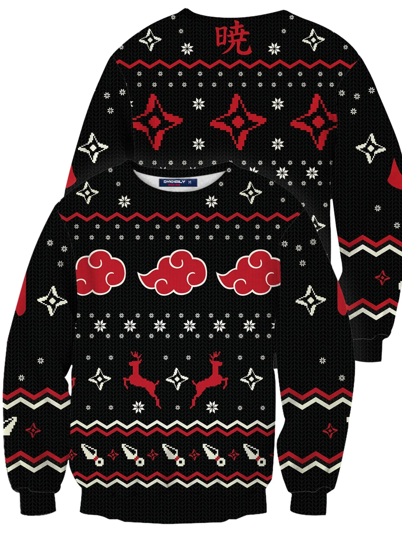 Akatsuki Christmas Unisex Wool Sweater