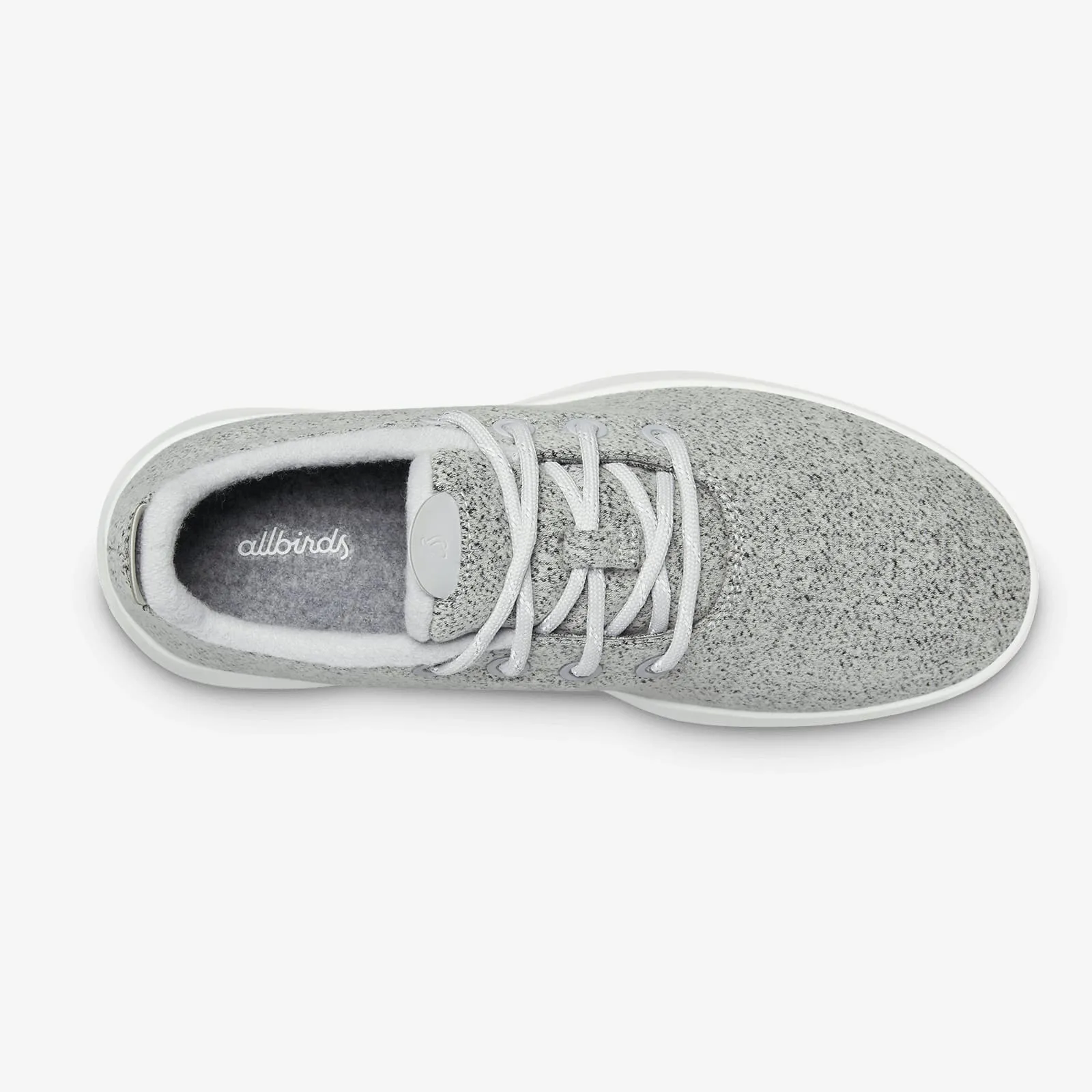 Allbirds Wool Runners Mizzles - CLASSICS: Light Gray Color (White Sole)