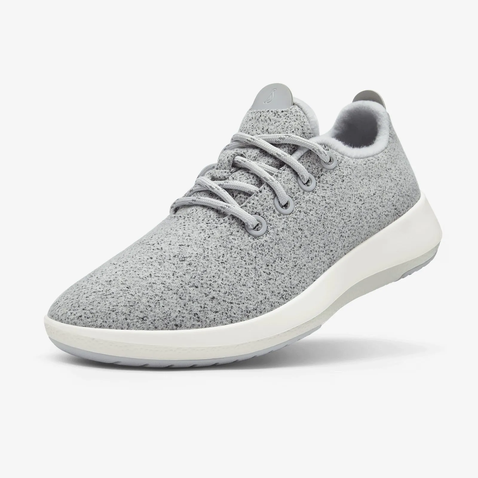 Allbirds Wool Runners Mizzles - CLASSICS: Light Gray Color (White Sole)