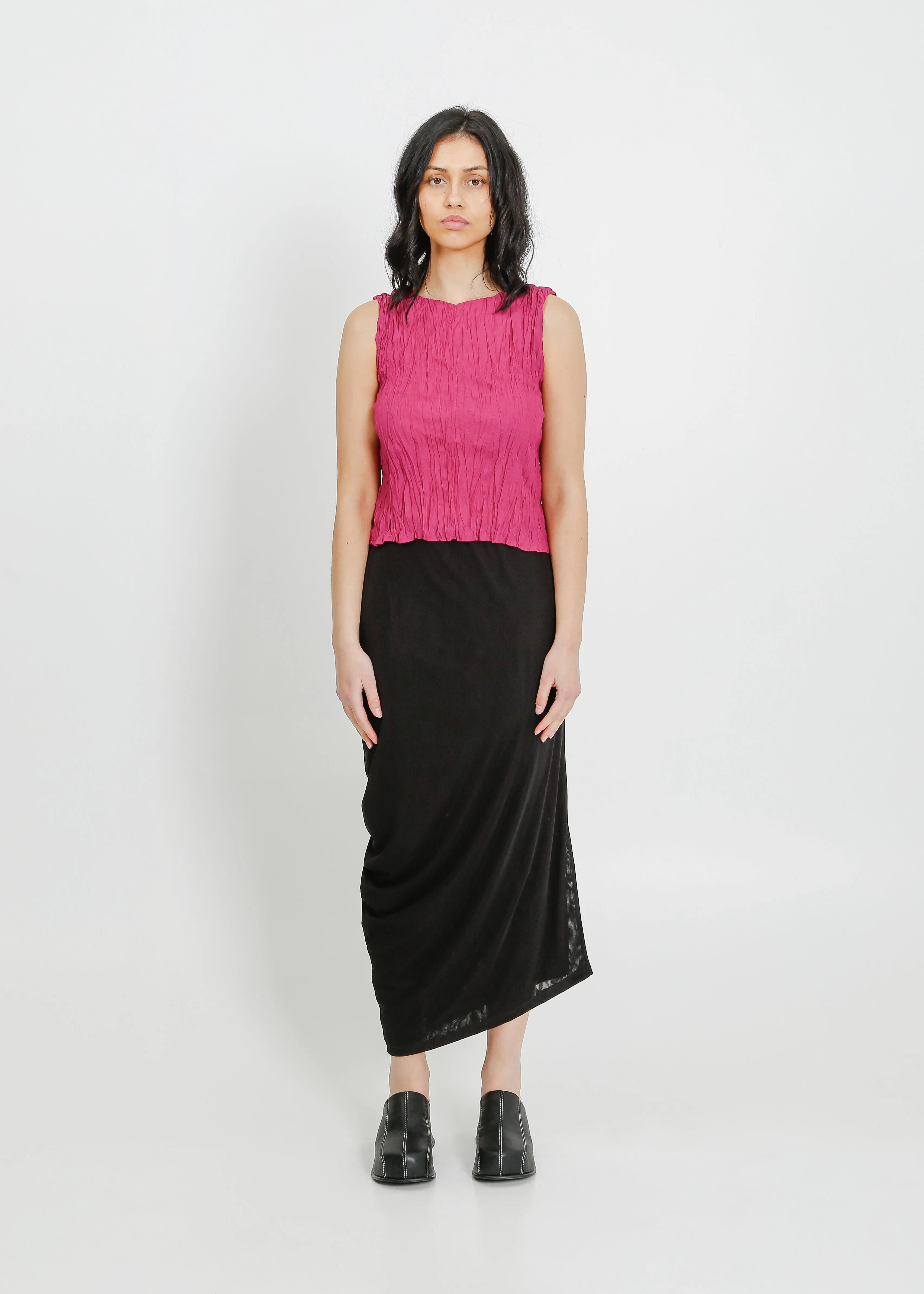 AMIRI TUBE SKIRT / BLACK