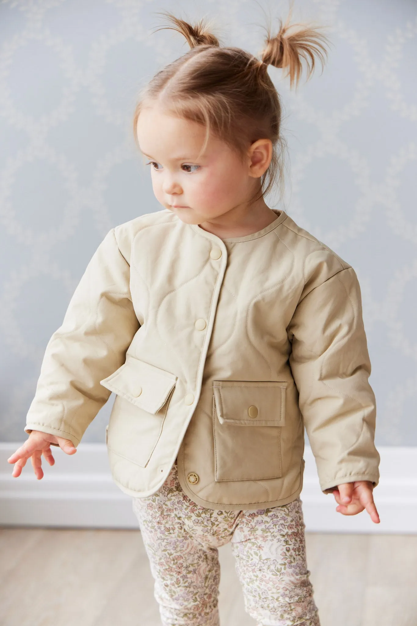 Arie Puffer Jacket - Cashew