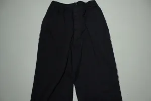 Aventura Black Striped Vintage 80s Track Pants