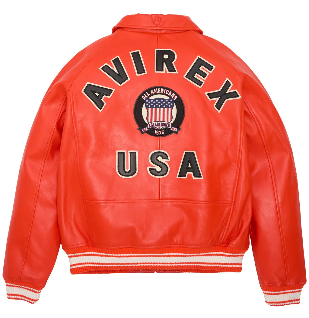 Avirex leather Jacket For Mens