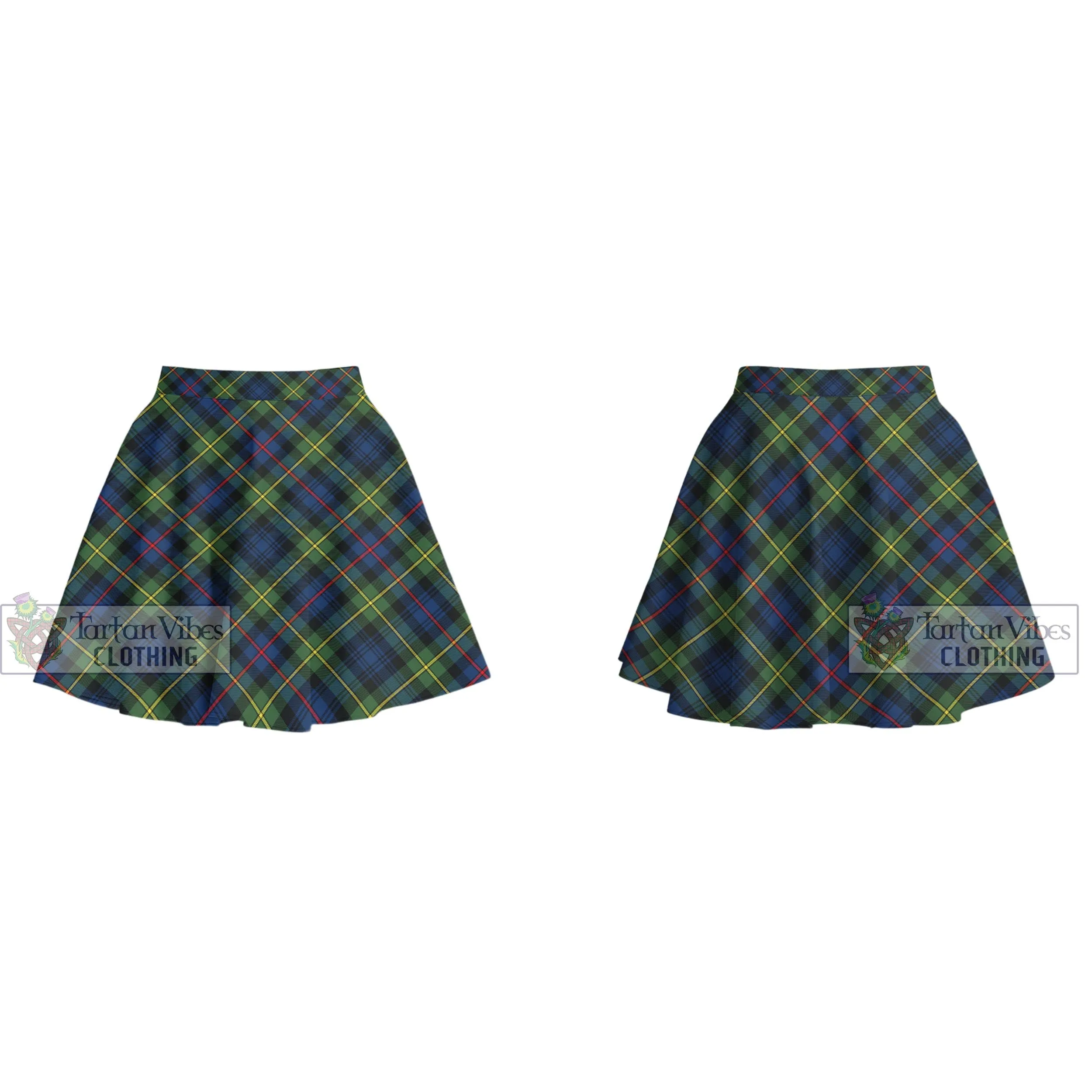 Bailey Modern Tartan Women's Plated Mini Skirt