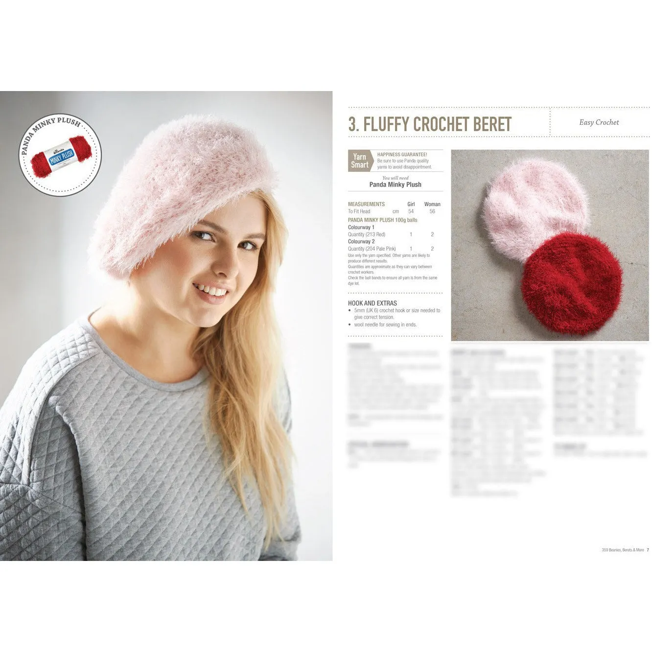 Beanies, Berets and More - 14 designs