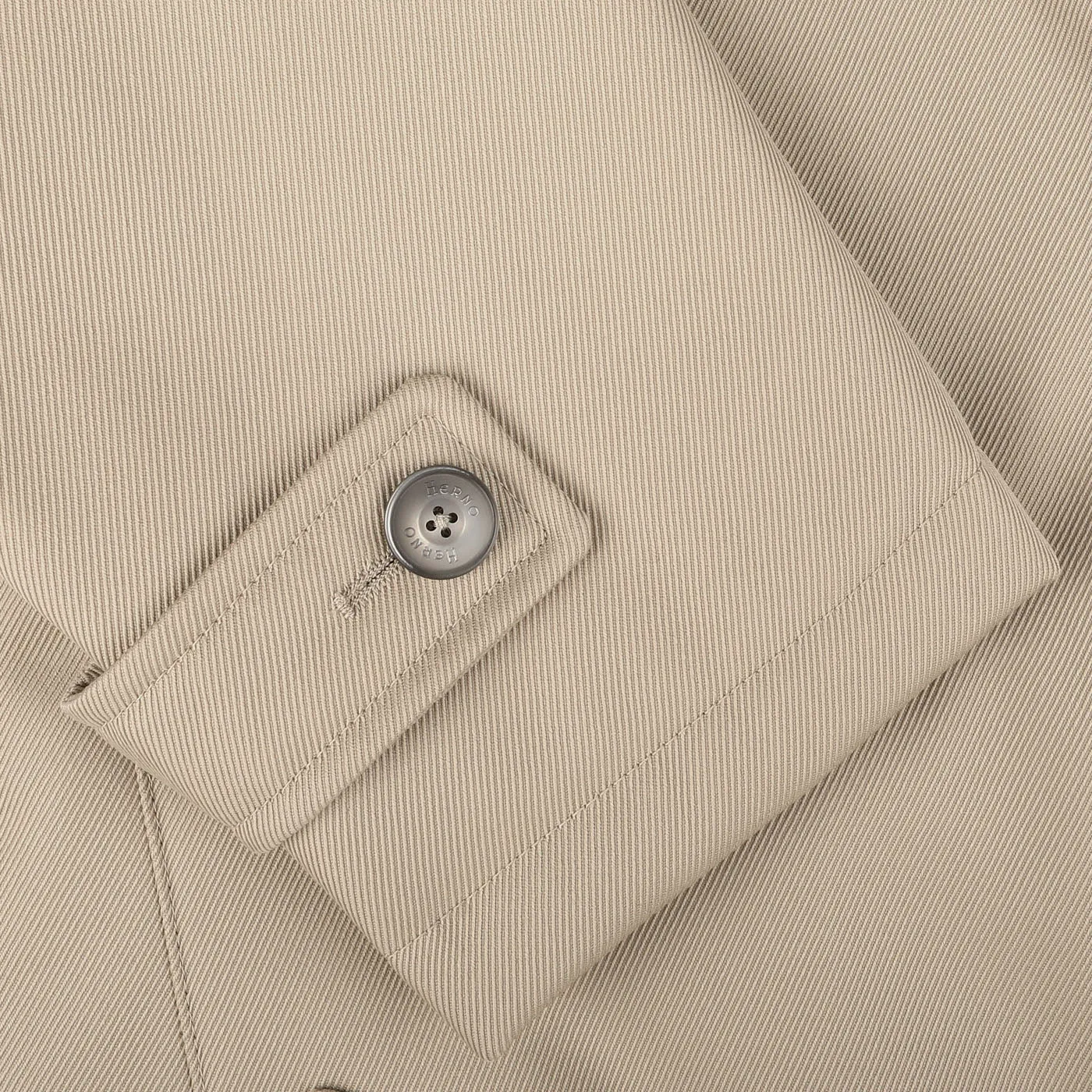 Beige Loro Piana Wool Twill Jacket