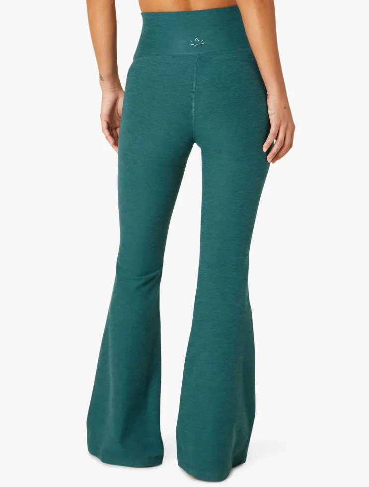 Beyond Yoga High Waisted All Day Flare Pant - Deep Sea Heather