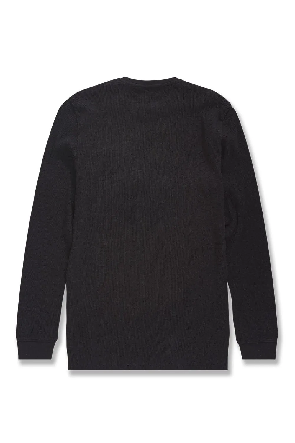 Big Men's Heavyweight L/S Thermal Shirt (Black)