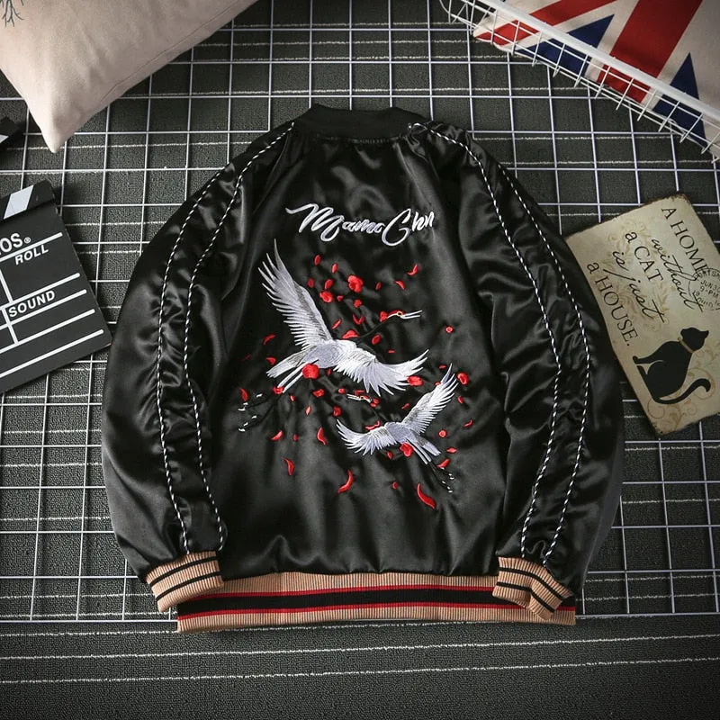 Black Blend Bomber Jacket