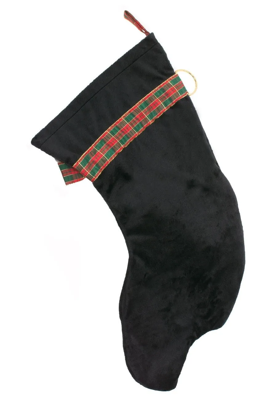 Black Labrador Decorative Dog Christmas Stocking