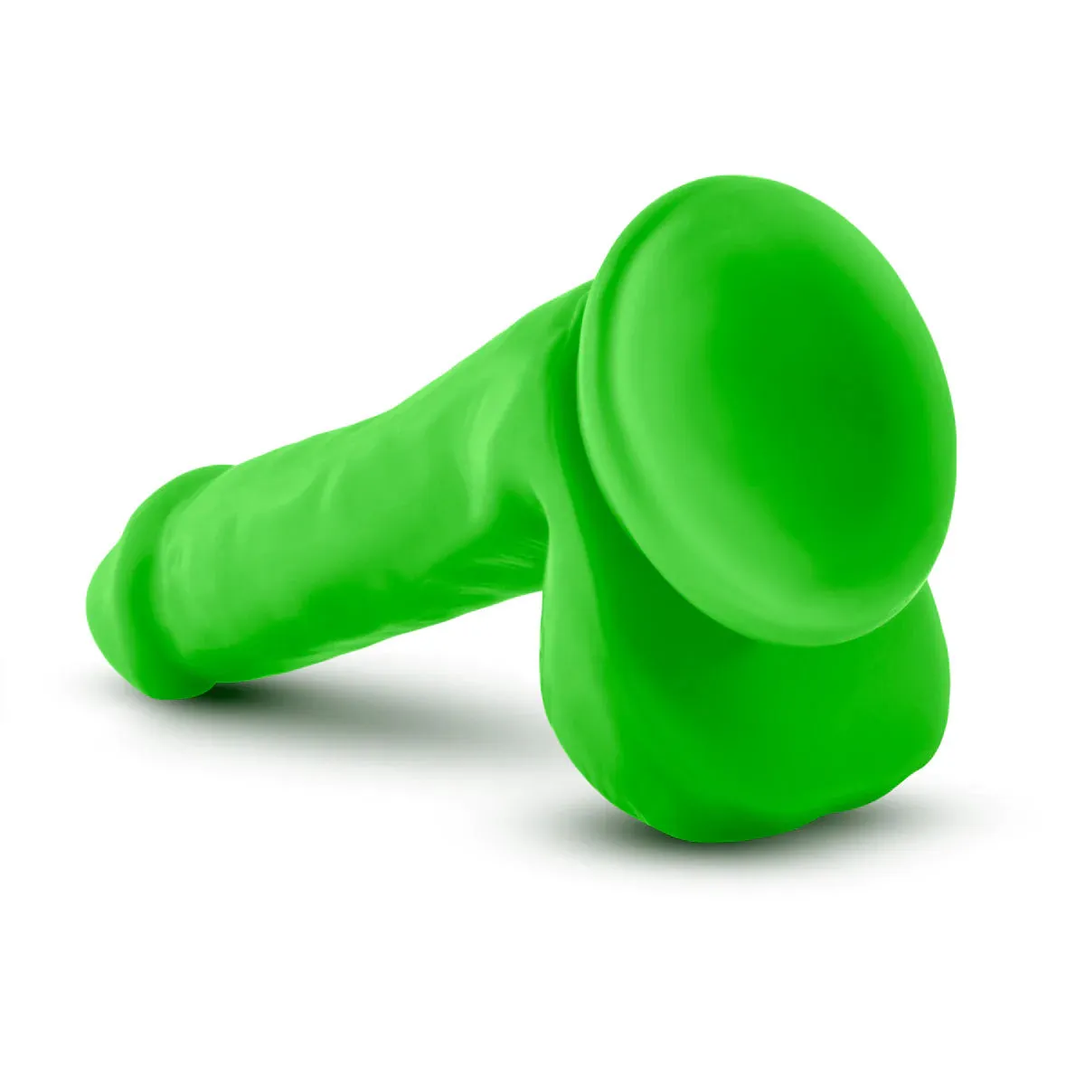 Blush Neo Elite Green 6.5 Inch Silicone Dildo