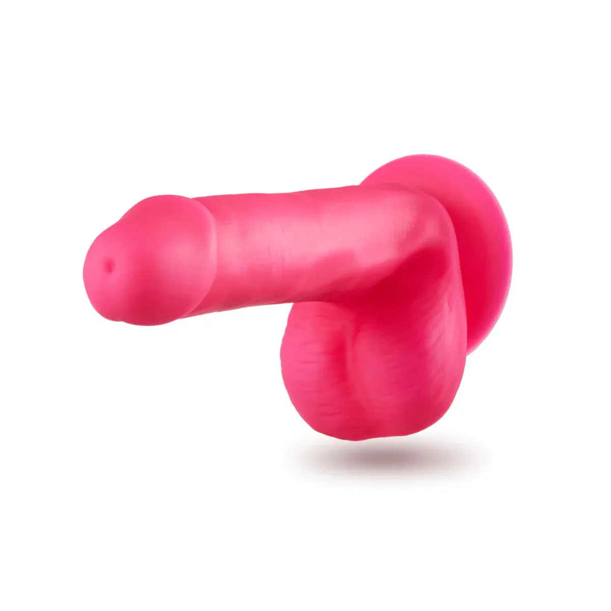 Blush Neo Elite Pink 6.5 Inch Long Suction Cup Dildo