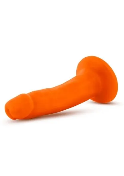 Blush Neo Neon Orange 6 Inch Dual Density Cock