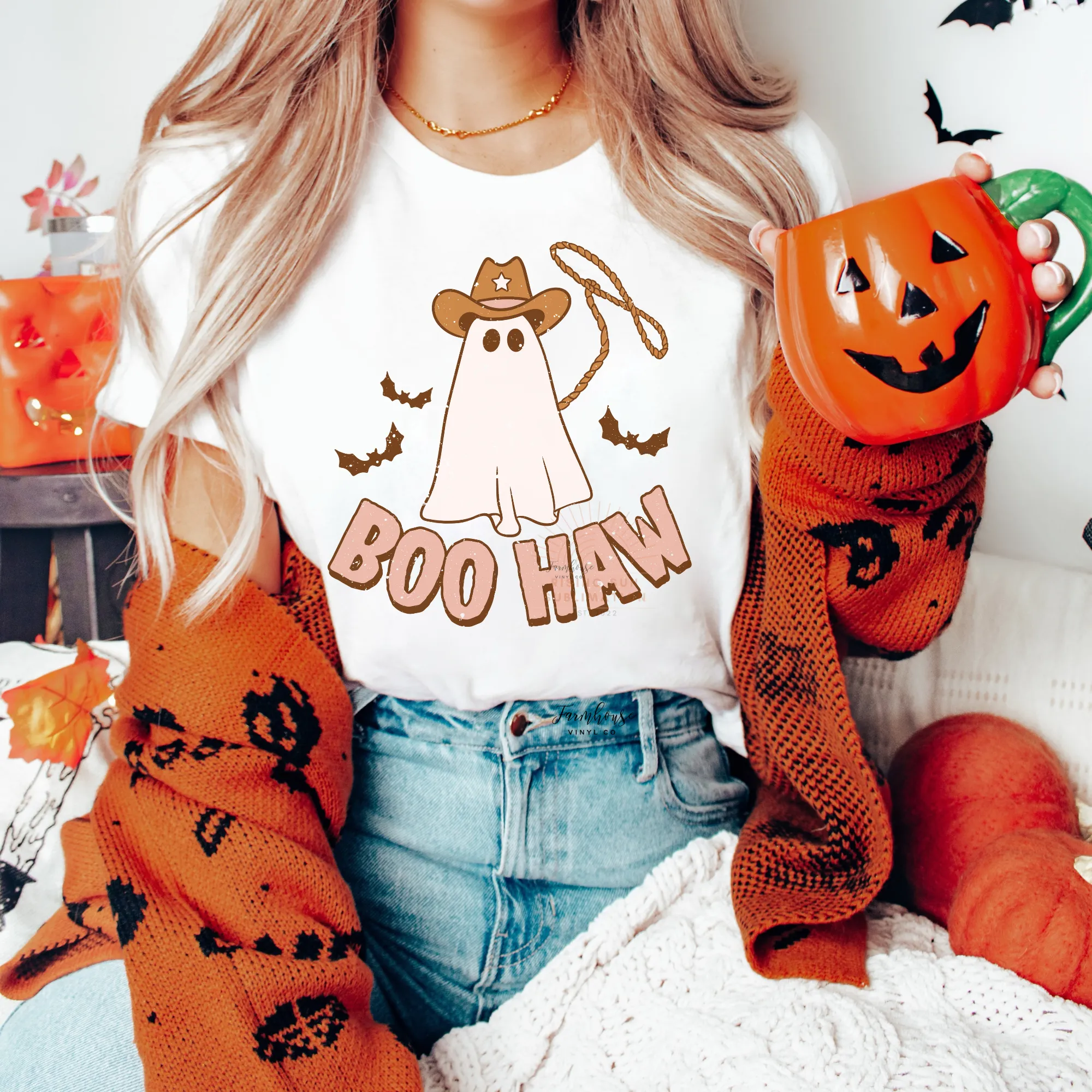 Boo Haw Country Ghost Shirt