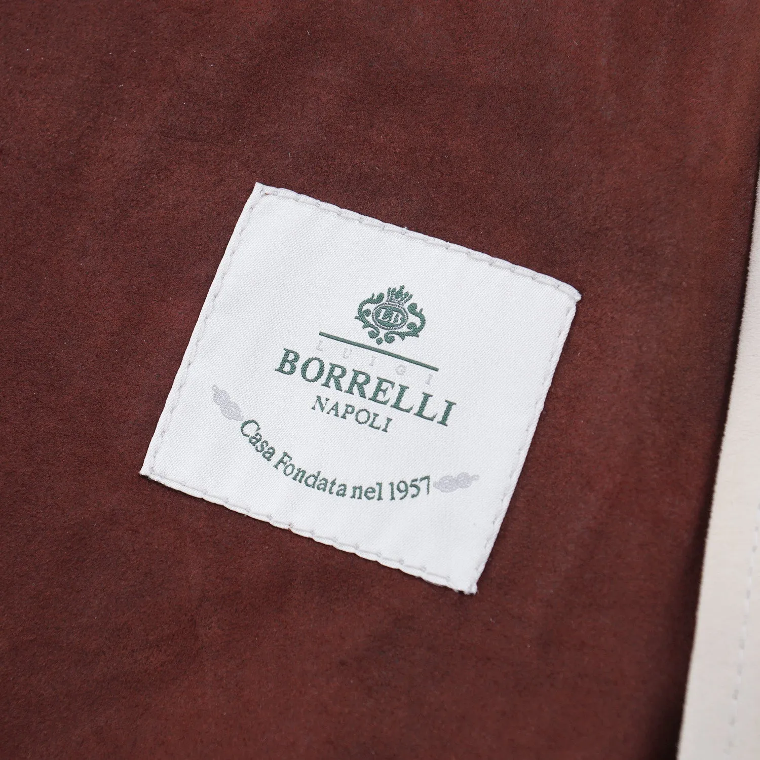 Borrelli Lightweight Unlined Suede Jacket