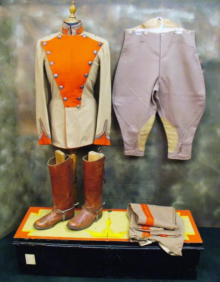 British Imperial Yeomanry Officer Uniform Set: Victorian Era Lancer (one only)