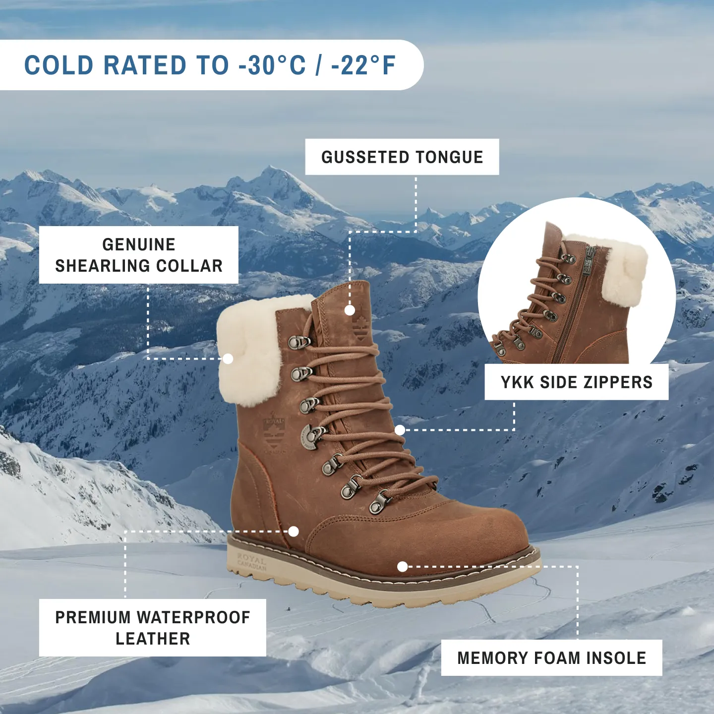 CAMBRIDGE | Women's Winter Boot Sunset Wheat