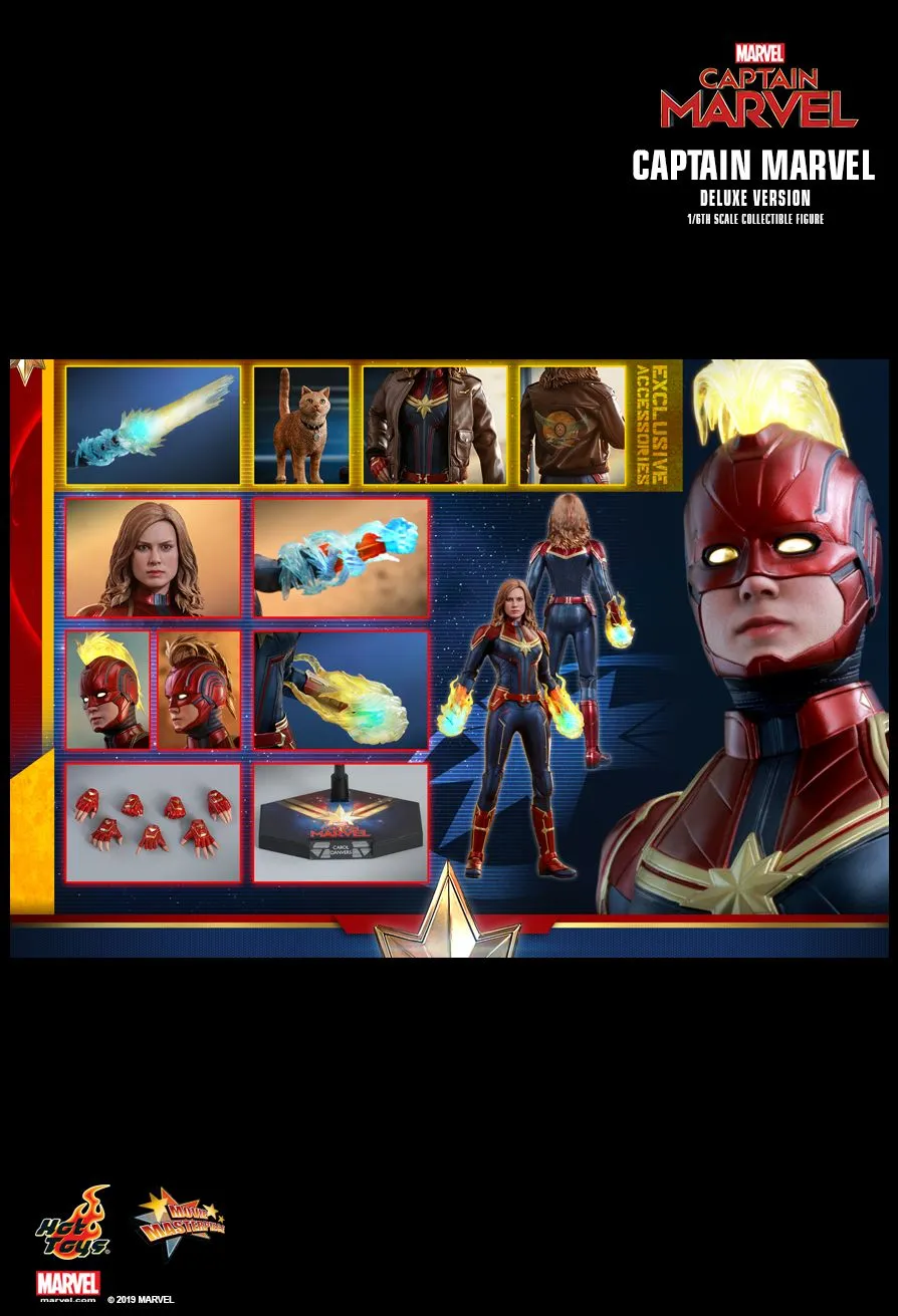 Captain Marvel - Captain Marvel Deluxe Ver. MMS522