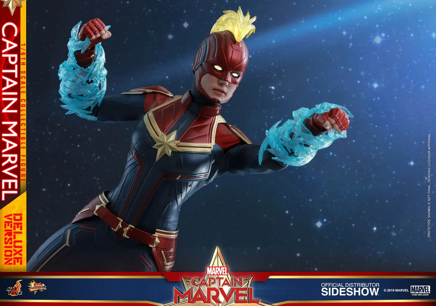 Captain Marvel Deluxe Version Sixth Scale Figure