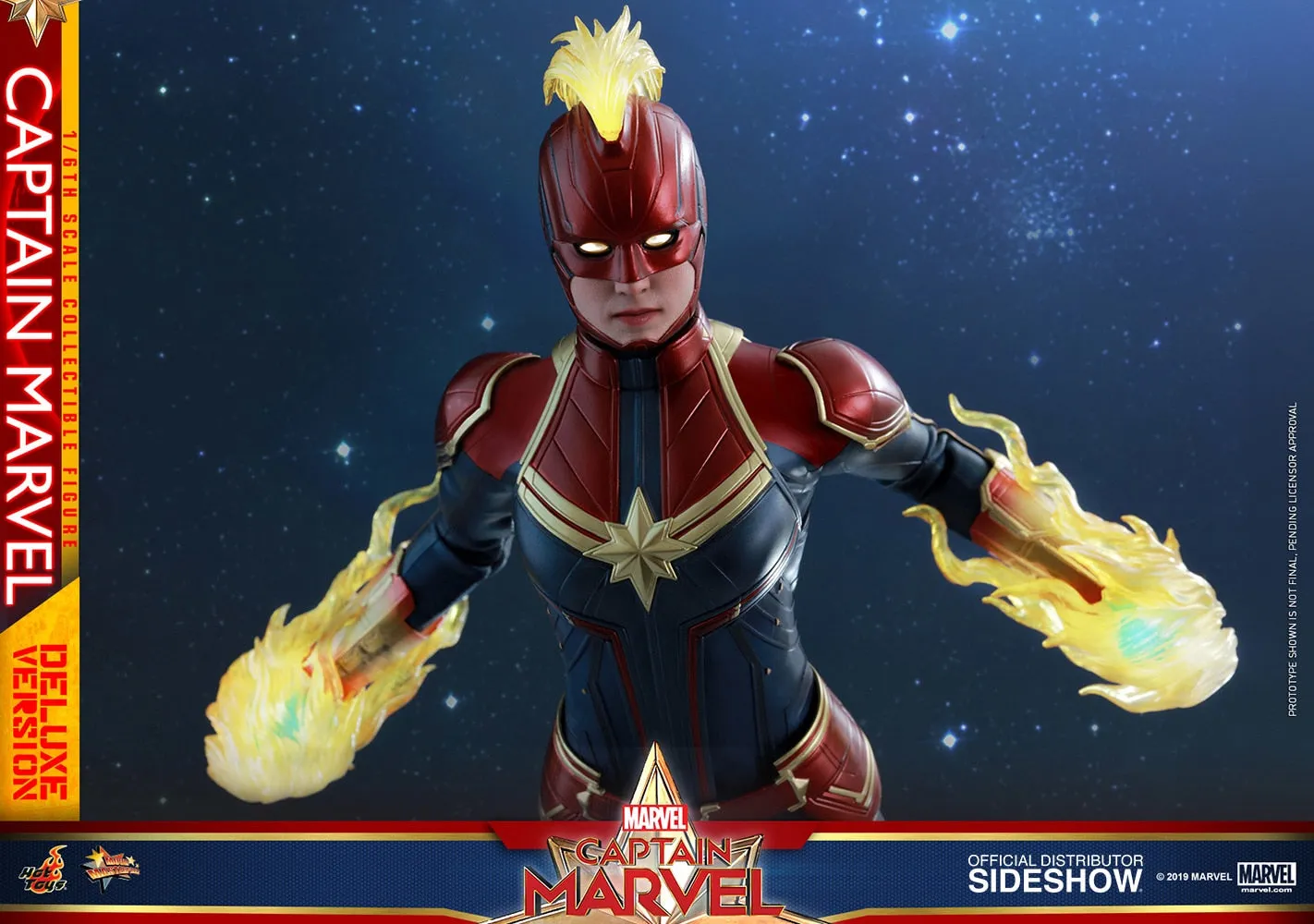 Captain Marvel Deluxe Version Sixth Scale Figure