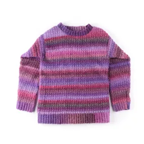 Caron Hazy Days Crochet Pullover