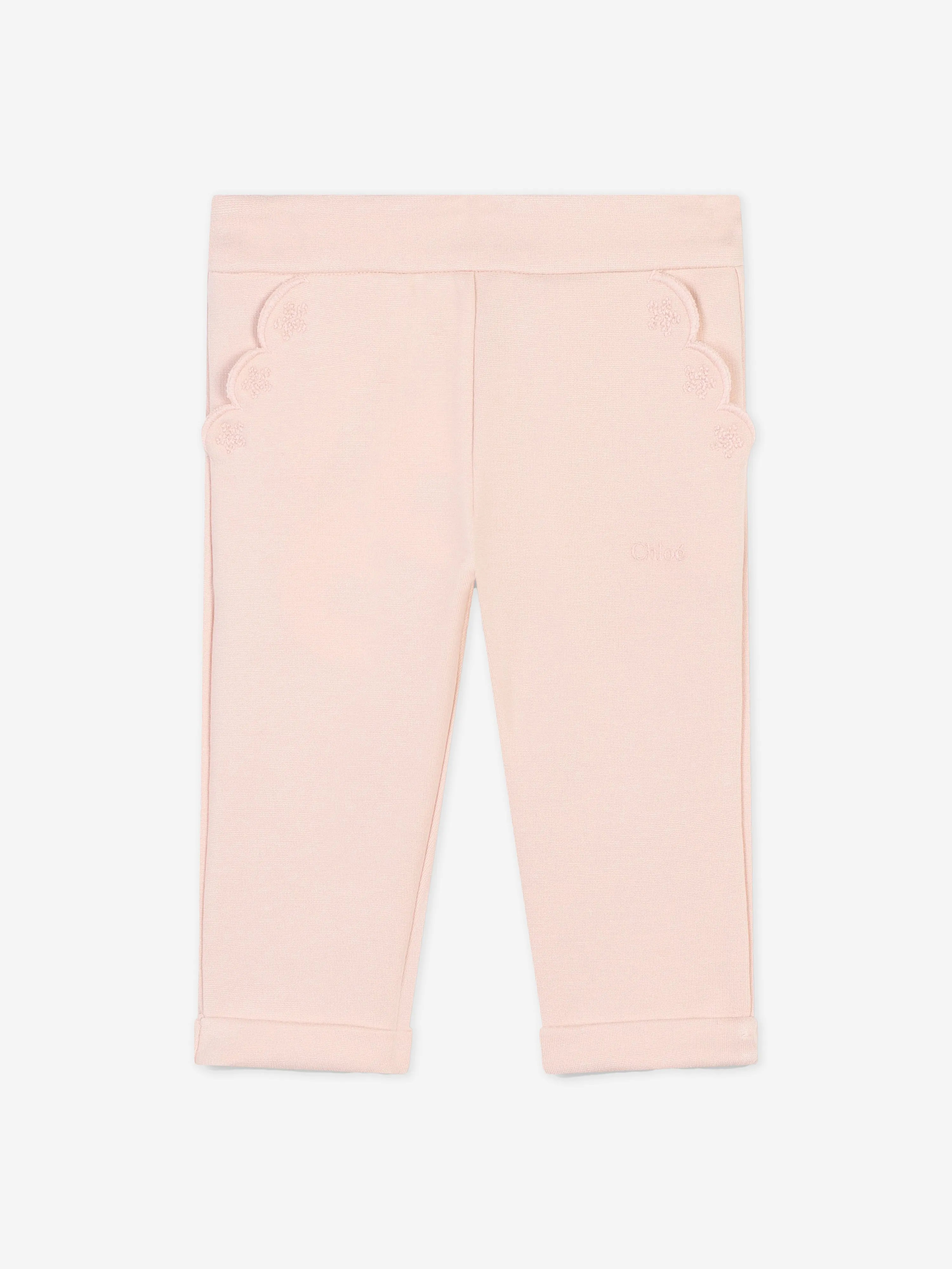 Chloé Baby Girls Milano Trousers in Pink