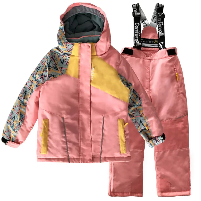 Conifere Girls Chelia-J Snow Suit - (Sizes 4, 6x, 7)