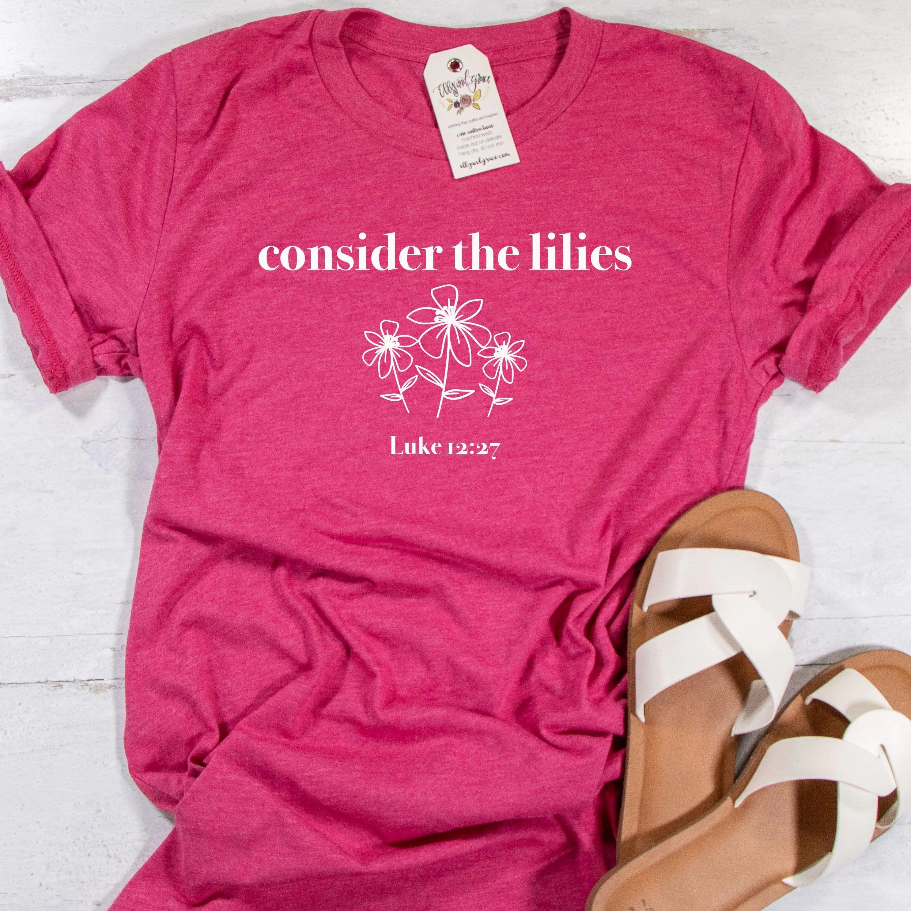 Consider the Lilies Unisex Shirt