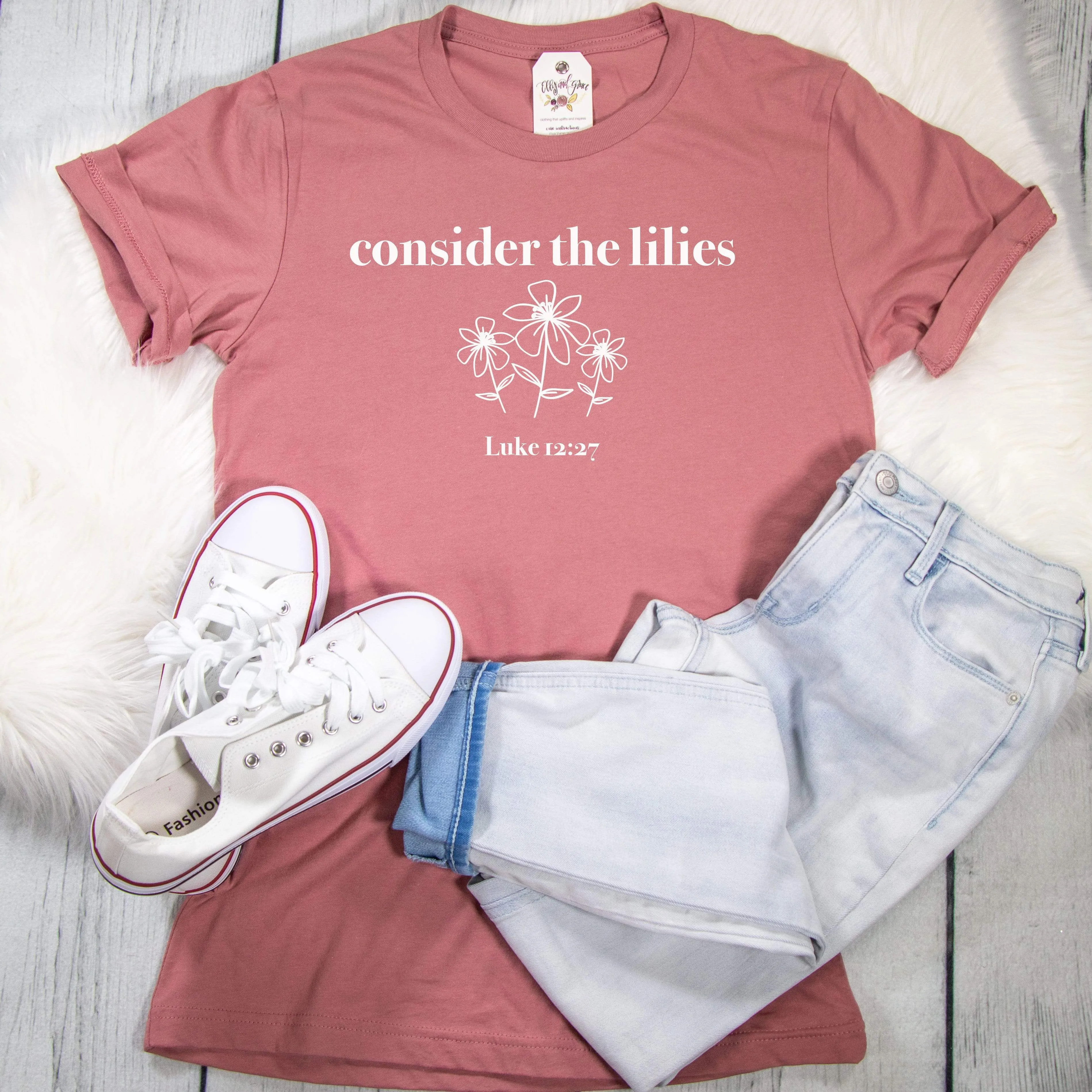 Consider the Lilies Unisex Shirt