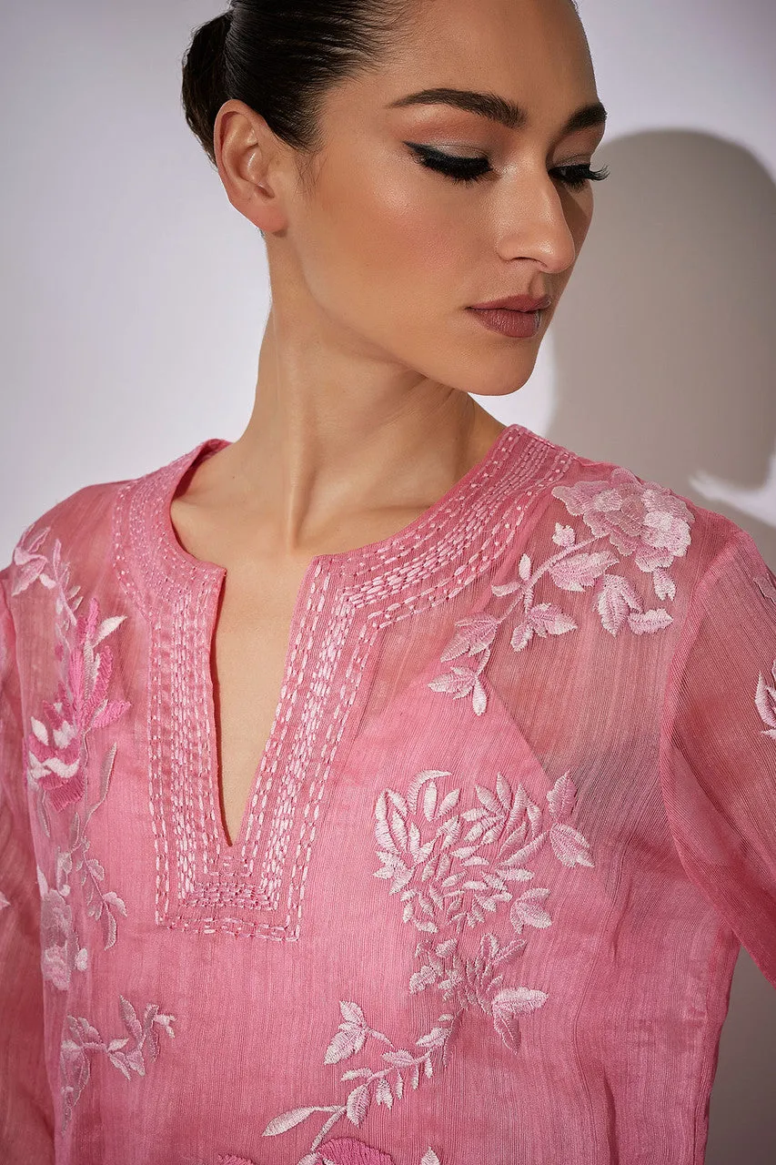 Couture Piña Embroidered Tunic