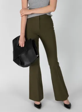 Crosby Flare Trouser - Army