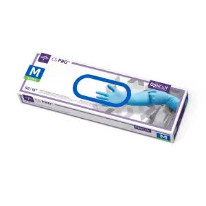 CS Pro 16" Cuff Nitrile Exam Gloves, Medium (box of 50)