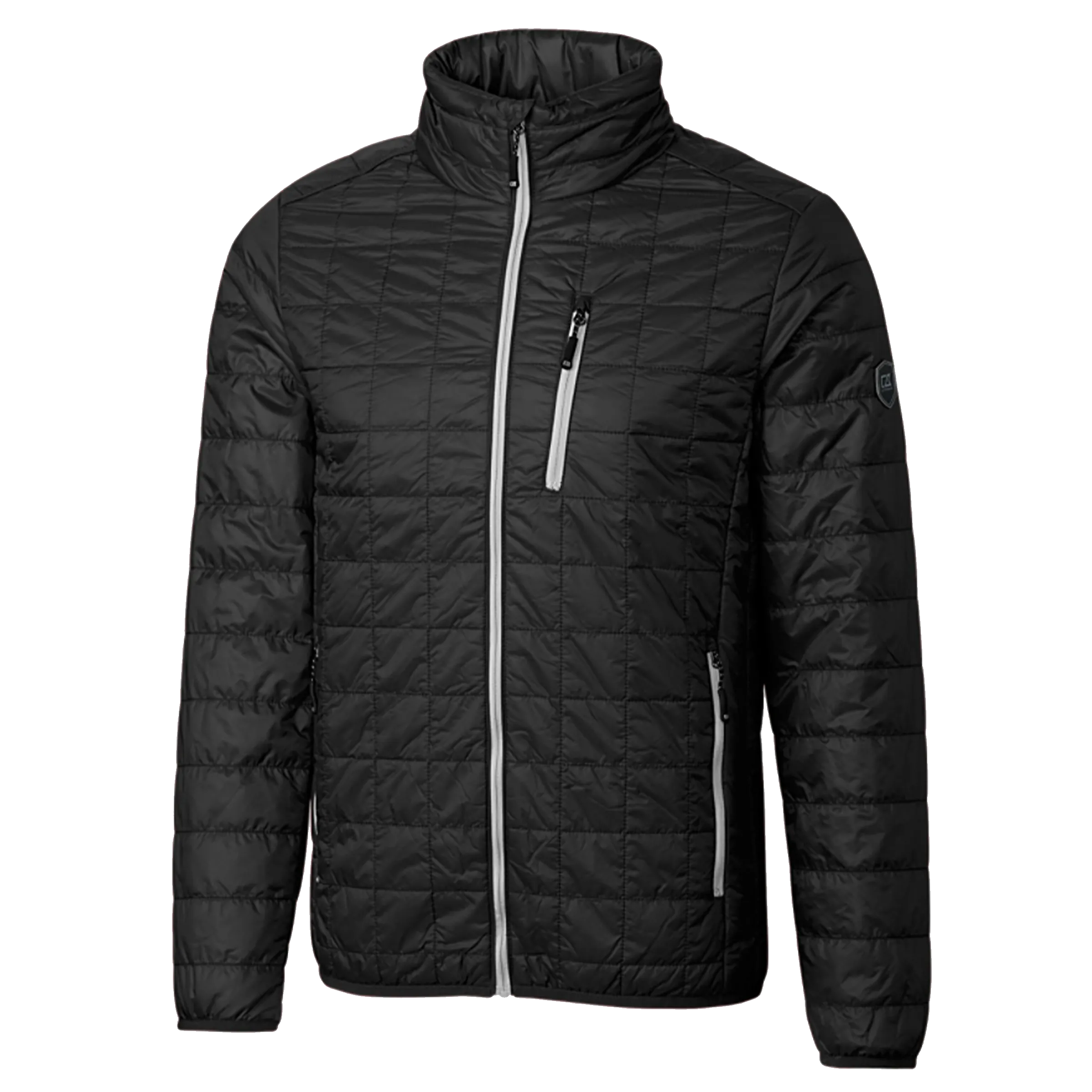 Cutter & Buck Rainier PrimaLoft® Mens Eco Insulated Full Zip Puffer Jacket - Clearance