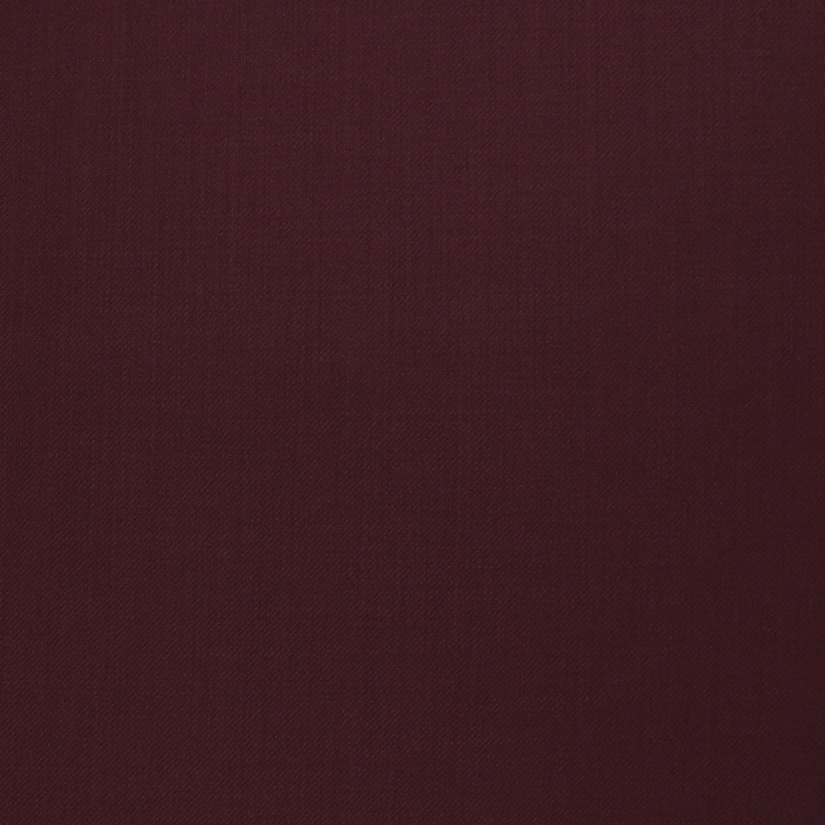 Deadstock Wool Twill Suiting - Burgundy