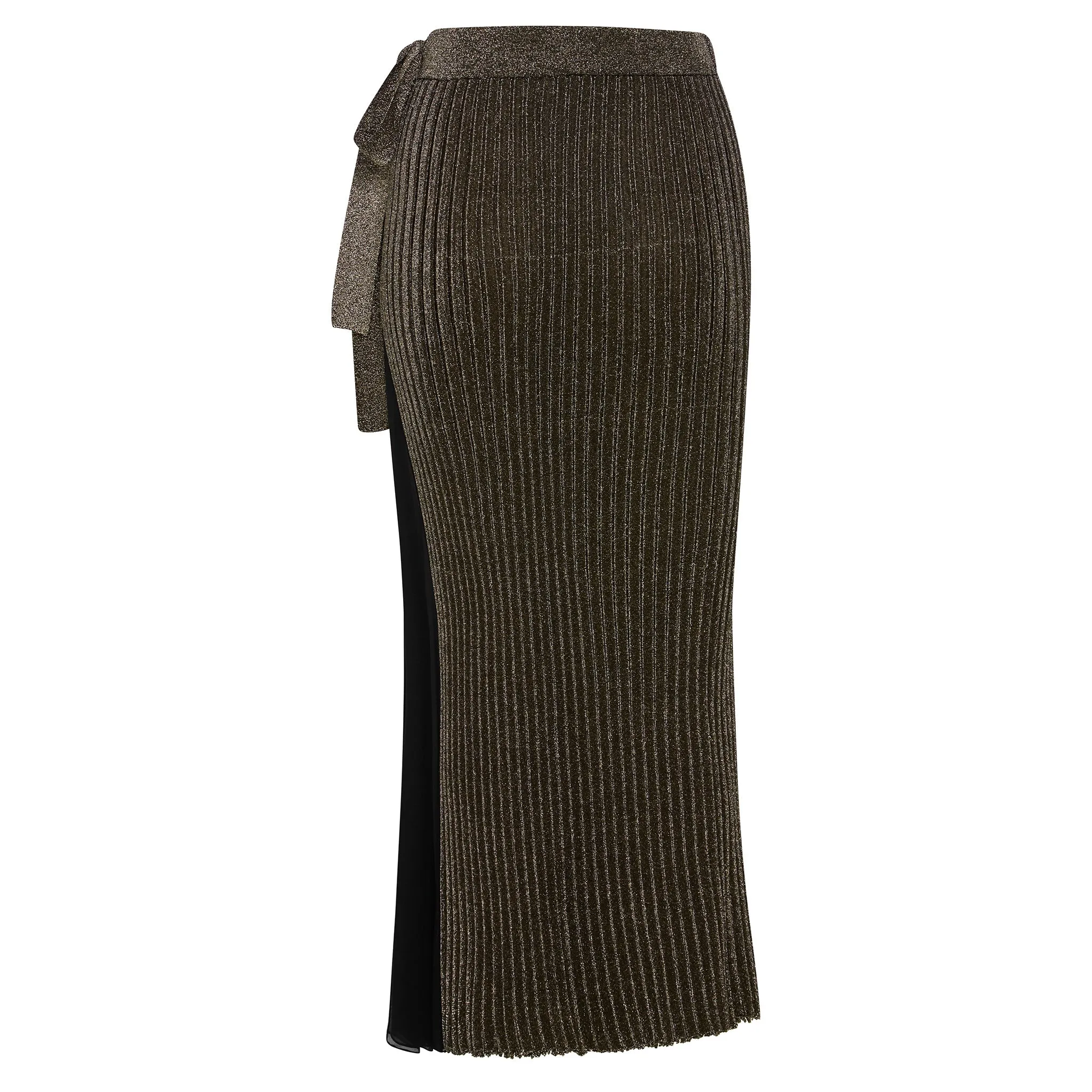 Deia Wrap Pleat Skirt