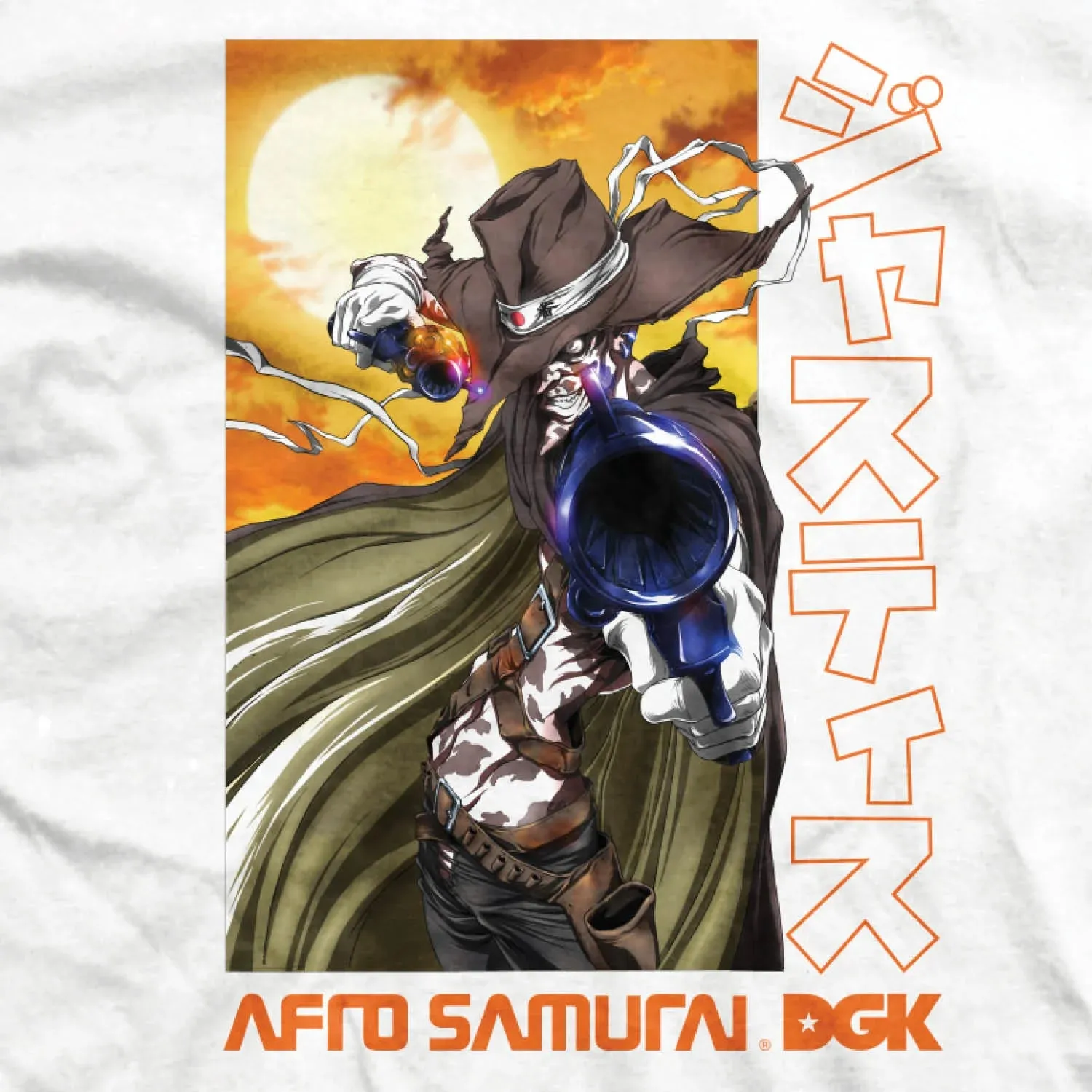 DGK X AFRO SAMURAI Justice Graphic T-shirt