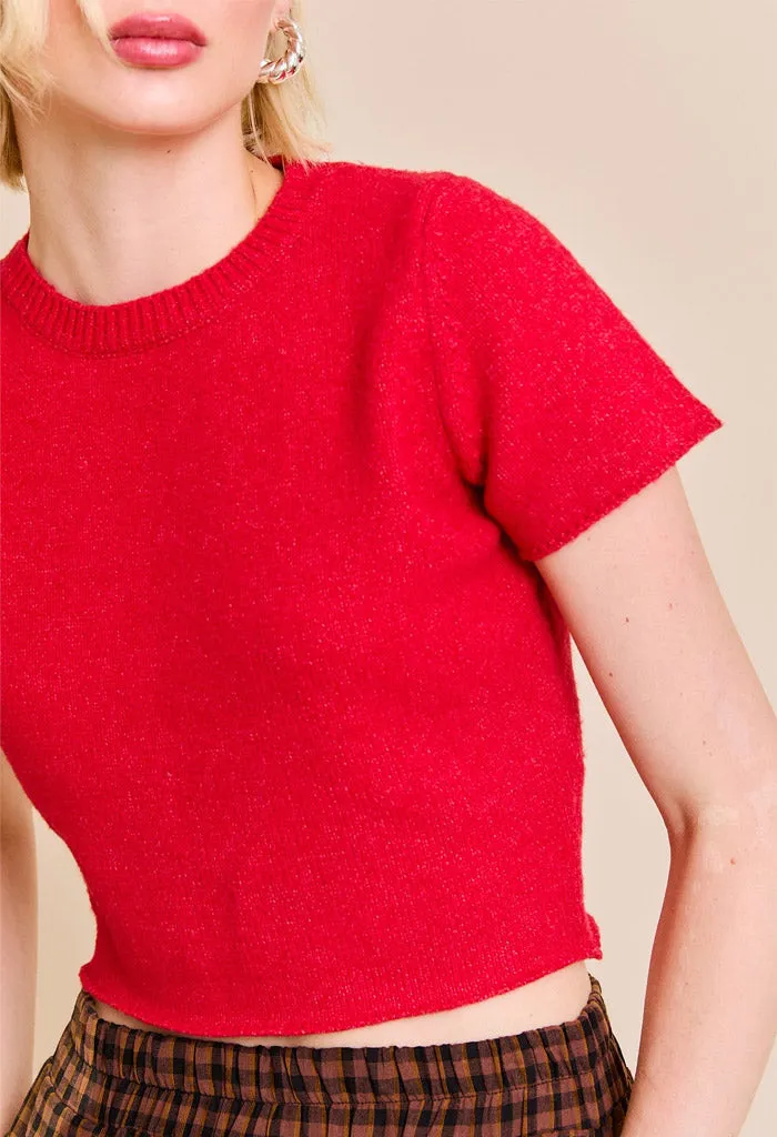 Dion Sweater-Red