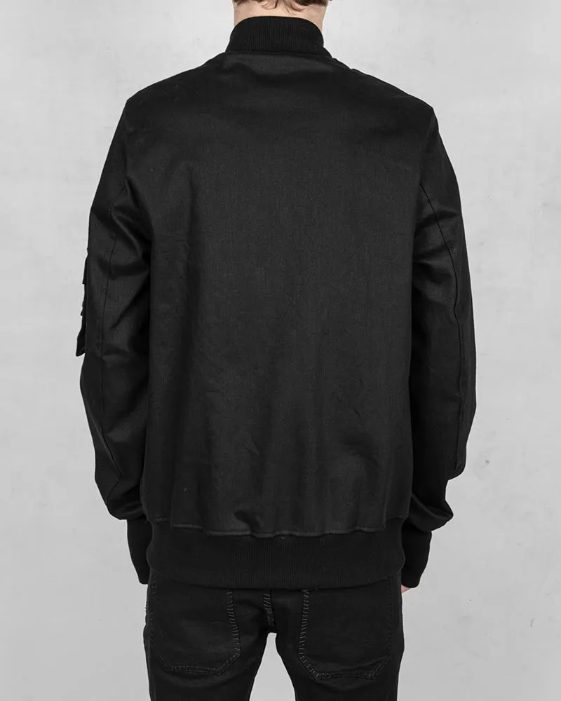 Dizzee bomber jacket black