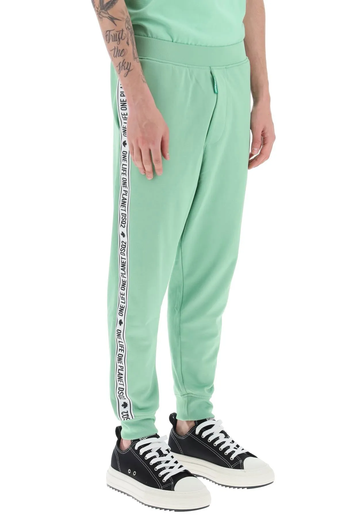 Dsquared2 track pant with side bands