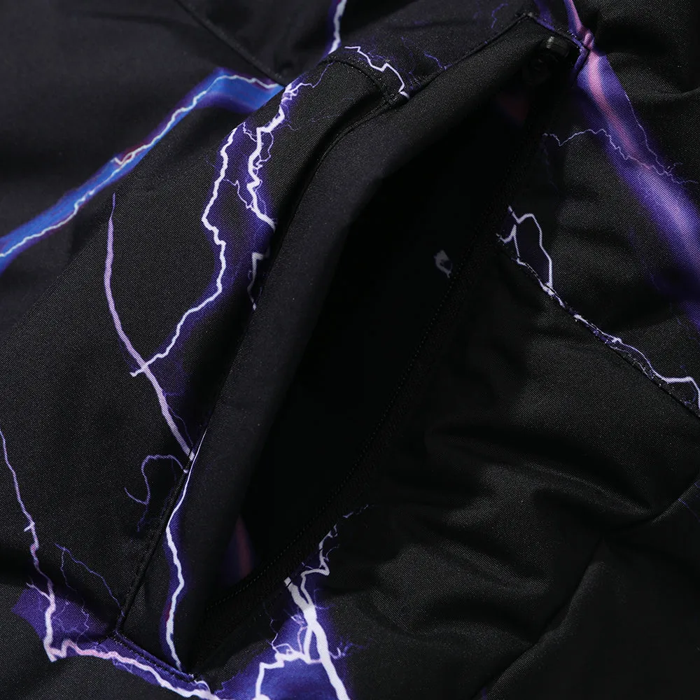 DSXBR 2ND PUFFER WELLON JACKET PURPLE THUNDER BLACK