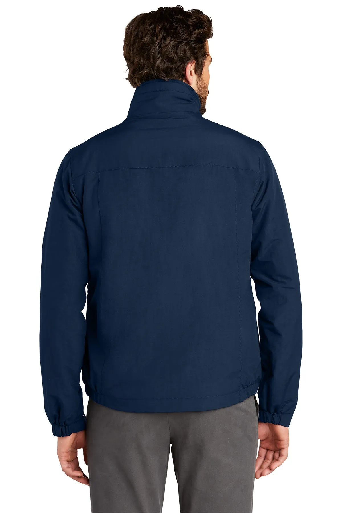 Eddie Bauer Custom Fleece-Lined Jackets, River Blue