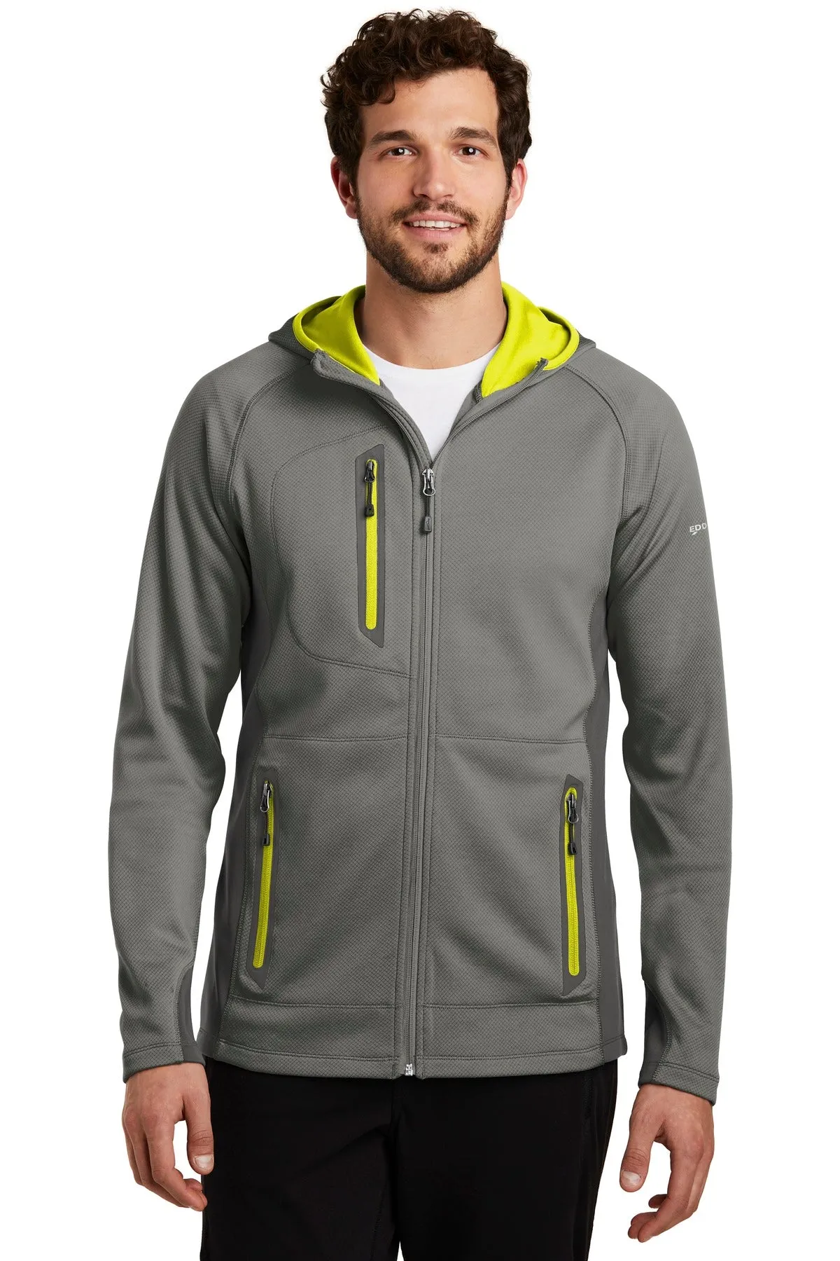 Eddie Bauer Men's Sport Hooded Full-Zip Fleece Jacket. EB244