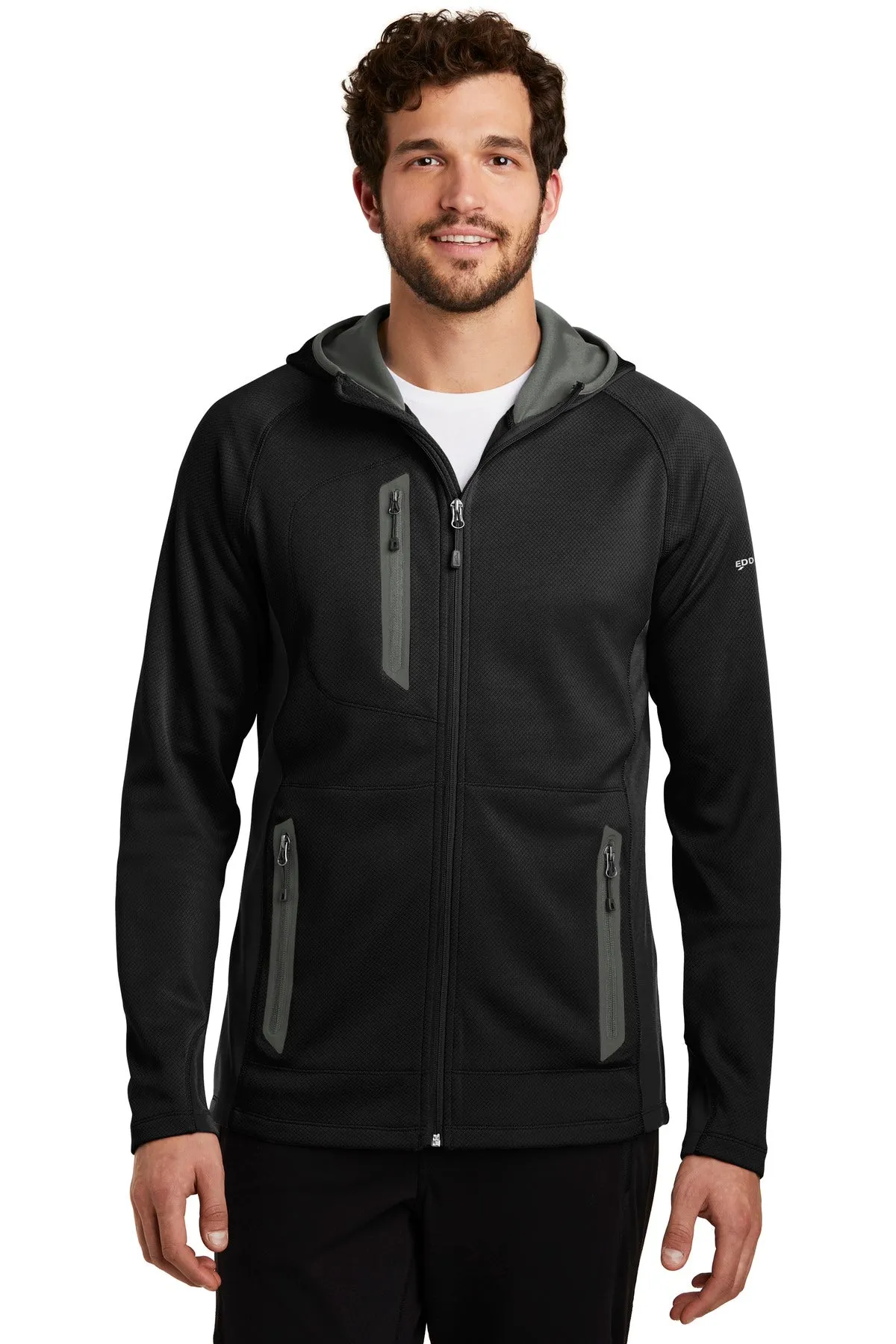 Eddie Bauer Men's Sport Hooded Full-Zip Fleece Jacket. EB244