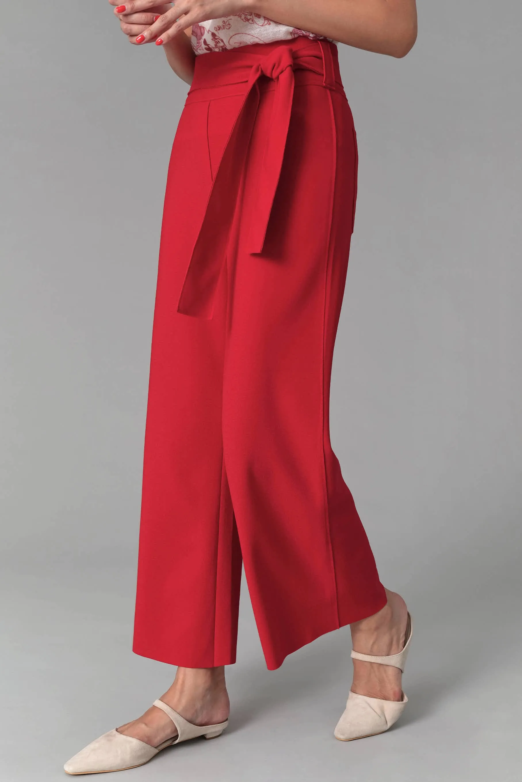 Elise Ribbon Tie Pants