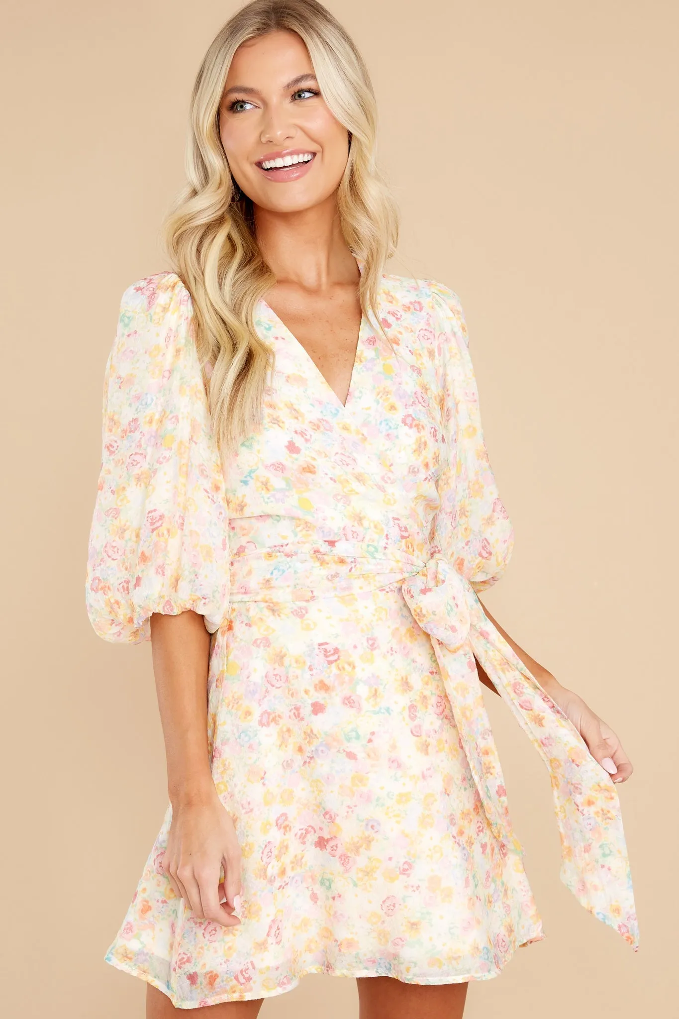 Elvire Bloom Mini Dress