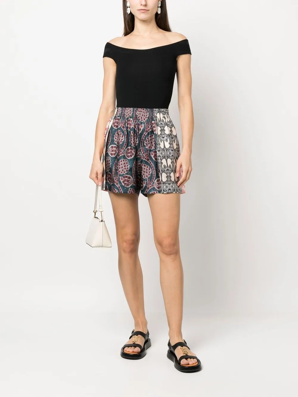 Erika Cavallini Semi-Couture Shorts MultiColour